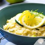 Risotto recepten: Risotto met courgette en citroen