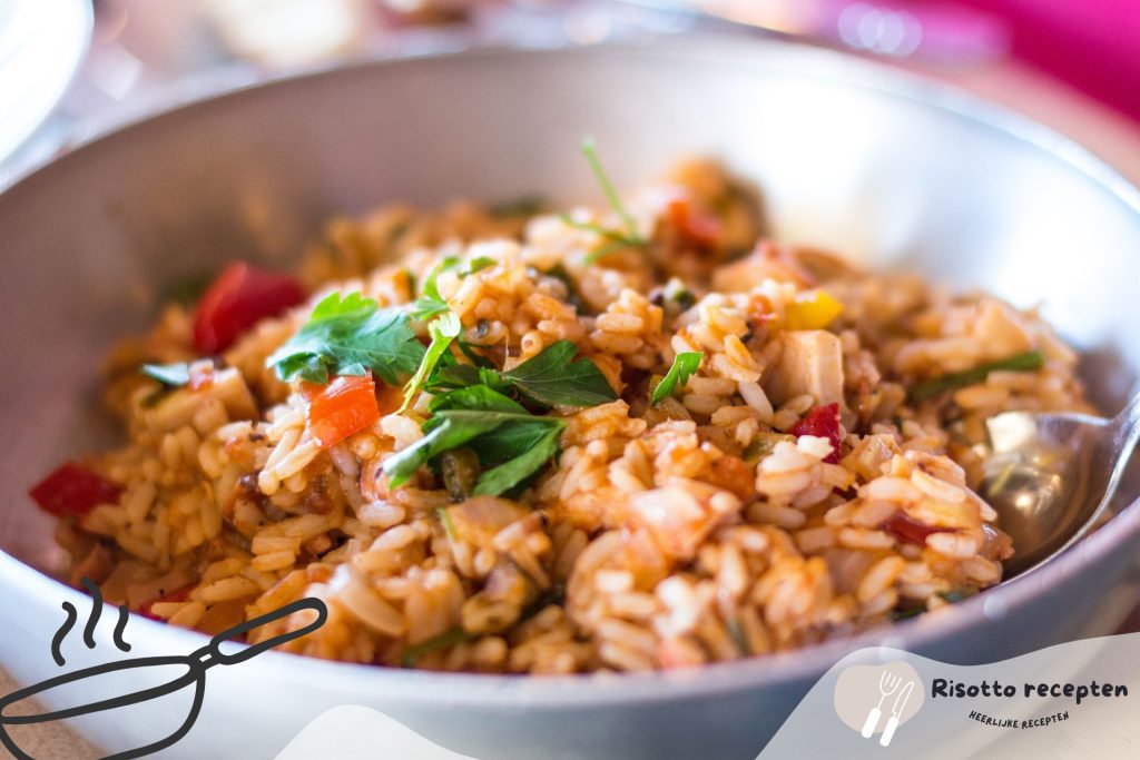 Risotto met kreeft en knoflook