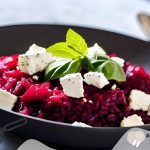 Risotto recepten: Risotto met rode biet en feta